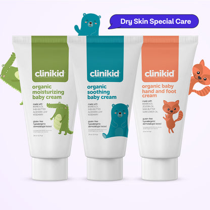 Clinikid Dry Skin Special Care Kit