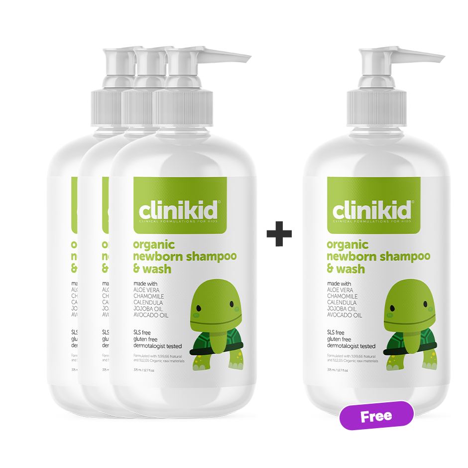 Clinikid Organic Newborn Shampoo & Wash