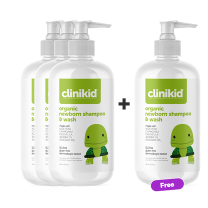 Clinikid Organic Newborn Shampoo & Wash