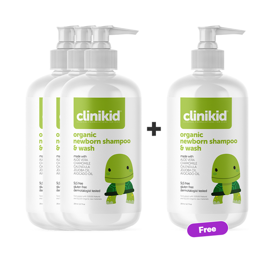 Clinikid Organic Newborn Shampoo & Wash