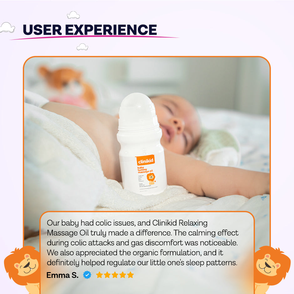 Clinikid Baby Calming Massage Oil