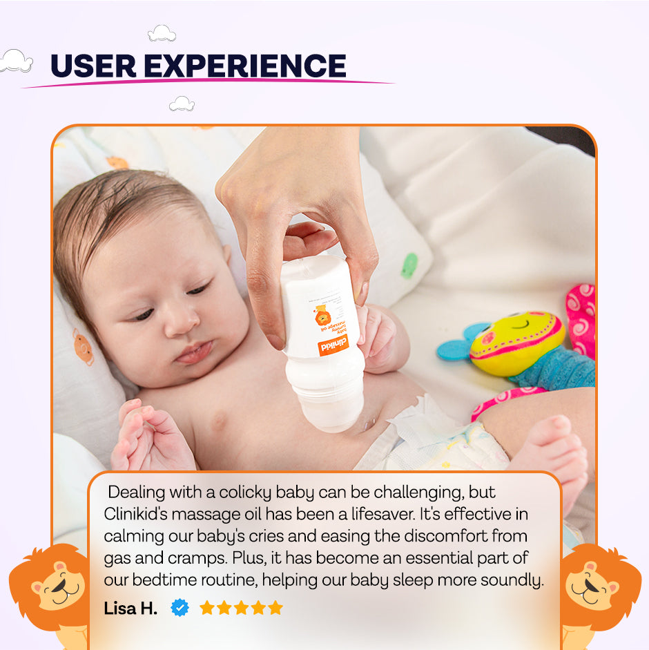 Clinikid Baby Calming Massage Oil