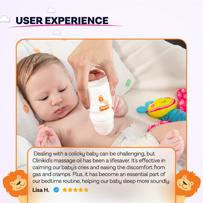 Clinikid Baby Calming Massage Oil