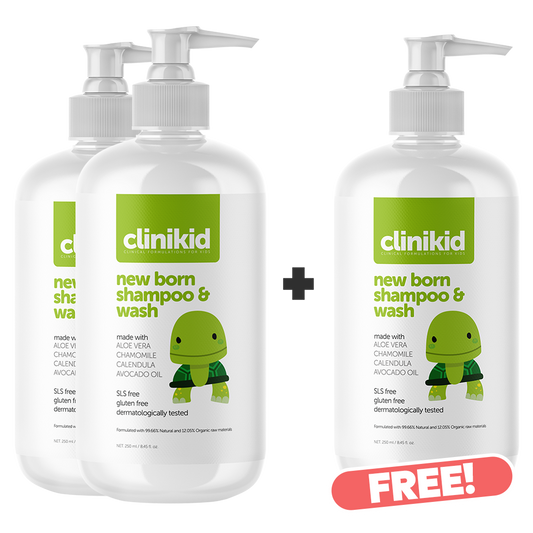 Clinikid Organic Newborn Shampoo & Wash