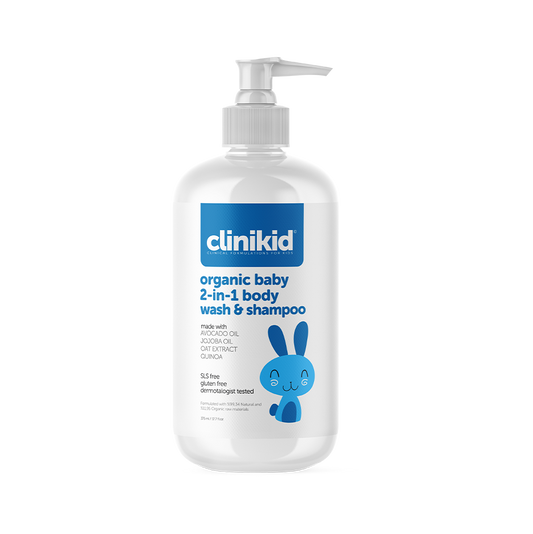 Clinikid Organic Baby 2 in 1 Body Wash & Shampoo