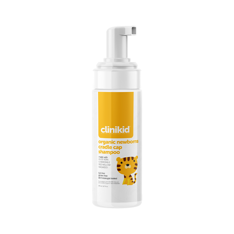 Clinikid Organic Newborn Cradle Cap Shampoo